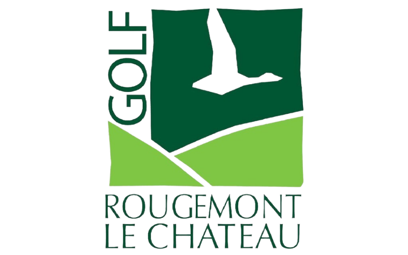 Logo Golf Rougemont avec visuel vert